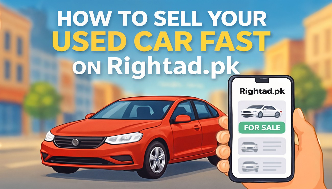 5 Proven Tips to Sell Car Online in Pakistan on Rightad.pk