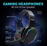 Gaming Headset With Immersive 3D Sound and adjustable Noise