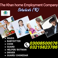 Maids / House Maids / cook / Nanny , chef / Baby Sitter maid available