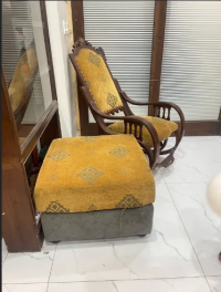 Antique Style Rocking chair with couch