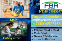 Filipino Maid / House Maid/ COOK/house chef / babby, sitter available
