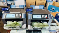 Cash Counting with Fake detection,cash machine, fake detection PKR.