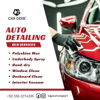 Car Detailing/Coating/Car Wash/General Services