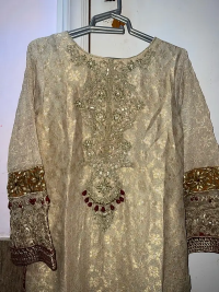 Maria b stitched formal dress