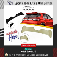 Abs Plastic Spoiler Available hai order keley Inbux karain ya Whatsapp