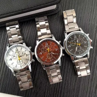 Men watch