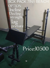 7IN1 BENCH / BENCHES / HOME GYM / TREADMILL / EXERCISE CYCLE