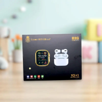 H69 Ultra 2 smart watches = Earbuds=10+1 = for sale