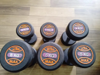 Rubber Coated Dumbells|Dumbbell|Bench Press|Home Gum|Multi Gym Station