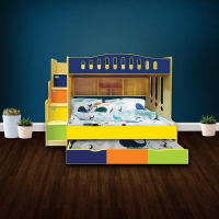 Bunk bed | Kid wooden bunker bed | Baby bed | Double bed | Triple bed