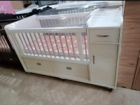 Baby cot | baby bed | wooden cot | kids bed | kids crib coat | 2 BY 5